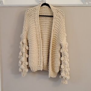 Goodnight Macaroon pom pom sweater